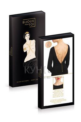 Кольє на спину Bijoux Pour Toi - Lise Gold 102044 фото