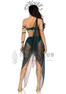 Еротичний костюм Медузи Горгони Leg Avenue Medusa Costume XS, топ, спідниця, нарукавники, прикраси 107228 фото