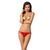 Трусики на зав'язочках з боків Passion Exclusive WARDA THONG L/XL, red 109170 фото