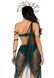 Еротичний костюм Медузи Горгони Leg Avenue Medusa Costume XS, топ, спідниця, нарукавники, прикраси 107228 фото 2