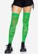 Панчохи з малюнком Leg Avenue 420 Net thigh highs Green 107179 фото 1
