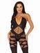 Бодістокінг Leg Avenue Illusion halter bodystocking One size Black, доступ 106607 фото 1