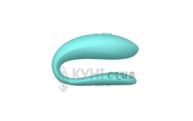 Смарт-вибратор для пар We-Vibe Sync Lite Aqua, 10 виброрежимов, можно совмещать с проникающим сексом 106794 фото
