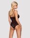 Мереживне боді з доступом Obsessive 818-TED-1 teddy XS/S, чорне 107041 фото 2