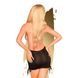Мини-платье с открытой спиной и стрингами Penthouse - Earth-Shaker Black L/XL 103174 фото 2