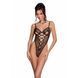 Еротичний боді з малюнком Passion LOVELIA BODY L/XL, black 102613 фото 1