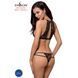 Сексуальный комплект белья JADE SET black L/XL - Passion Exclusive 101787 фото 2