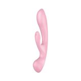 Вібратор-кролик Satisfyer Triple Oh Pink 105756 фото