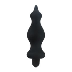 Анальная пробка с вибрацией Adrien Lastic Bullet Amuse Black, макс. диаметр 3,9см 101370 фото