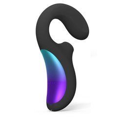 Кліторально-вагінальний звуковий стимулятор LELO Enigma WAVE Black, 3 типи стимуляції 109774 фото