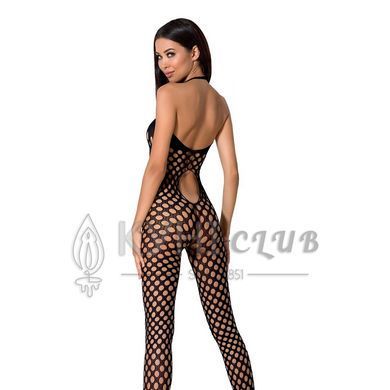 Сексуальний бодістокінг Passion BS065 One Size, Black, комбінезон, велика сітка 100763 фото