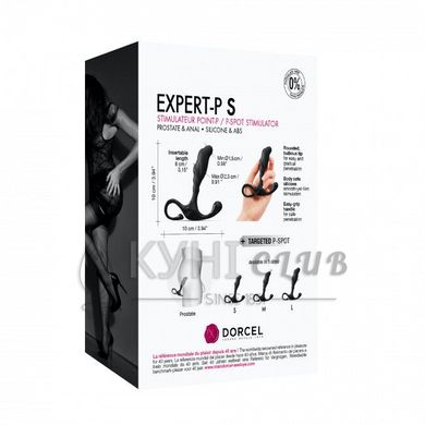 Ручний ергономічний масажер простати Dorcel Expert P size S 103426 фото