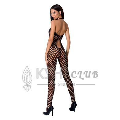 Сексуальний бодістокінг Passion BS065 One Size, Black, комбінезон, велика сітка 100763 фото