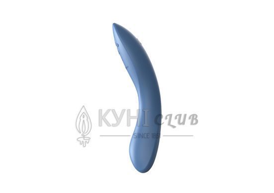 Смарт-вібратор We-Vibe Rave 2 Twisted Pleasure Blue, для точки G та входу в піхву, 2 мотори 106795 фото