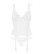 Корсет Obsessive Alissium corset&thong, M/L гнучкі кісточки, відкрита спина, стрінги в комплекті 109656 фото 6