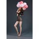 Мини-платье Moonlight Model 07 Black, глубокое декольте, открытая спинка 104318 фото 1