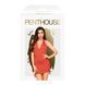 Мінісукня з відкритою спиною та стрінгами Penthouse - Earth-Shaker Red S/M 103173 фото 3