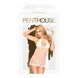 Комплект сорочка в стиле 60-х и трусики с доступом Penthouse - Libido Boost White S/M 105132 фото 3