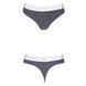 Спортивные трусики-стринги Passion PS007 PANTIES dark grey, size L 102242 фото 4