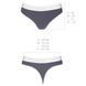 Спортивные трусики-стринги Passion PS007 PANTIES dark grey, size L 102242 фото 3