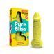 Мило у формі пеніса Pure Bliss MINI Yellow, крафтове мило-член, натуральне 104430 фото 2