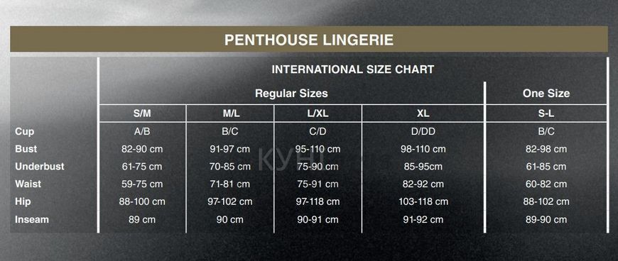 Комплект сорочка в стиле 60-х и трусики с доступом Penthouse - Libido Boost White S/M 105132 фото