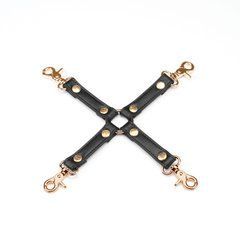 Хрестовина Liebe Seele Black Organosilicon Hogtie, екошкіра 107490 фото
