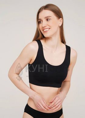 Безшовний топ на широких бретелях BLACK (L/XL) 2552249(L/XL) фото