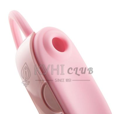 Вакуумный клиторальный стимулятор Otouch Louis Vibrate Pink с виброяйцом, в кейсе 107422 фото