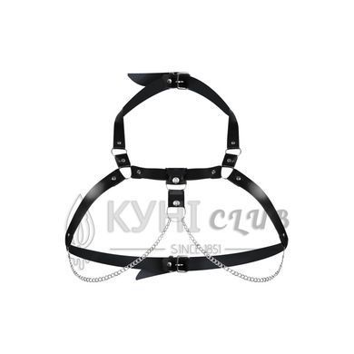 Женская портупея из натуральной кожи Art of Sex - Virginia, цвет Черный, размер L-2XL 107676 фото