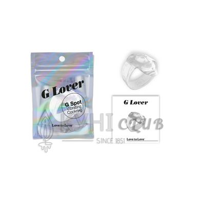 Вібронасадка на член для стимуляції точки G Love To Love G-LOVER 101930 фото