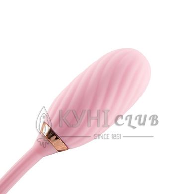 Вакуумний кліторальний стимулятор Otouch Louis Vibrate Pink з віброяйцем, у кейсі 107422 фото