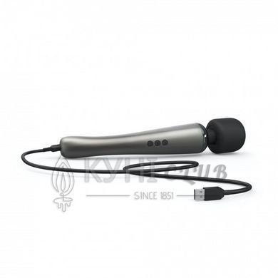 Мощный вибромассажер Dorcel MEGAWAND Chrome Silver водонепроницаемый, перезаряжаемый, 160 режимов 103427 фото