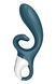 Смарт вібратор-кролик Satisfyer Hug Me Bluegrey, 2 мотори, діаметр 4,2см, широка кліторальна частина 104255 фото 2
