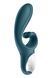 Смарт вібратор-кролик Satisfyer Hug Me Bluegrey, 2 мотори, діаметр 4,2см, широка кліторальна частина 104255 фото 3