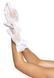 Короткі рукавички Leg Avenue Floral lace wristlength gloves White 107177 фото 1
