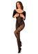 Сетчатый бодистокинг с имитацией подвязок Obsessive Bodystocking G329 S/M/L, black, с доступом 105670 фото 5