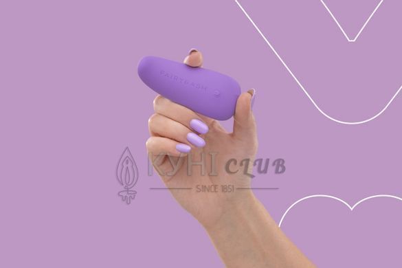 Вібратор-язичок FairyGasm ThrillLeaf violet 109708 фото