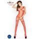 Бодістокінг Passion BS013 red, комбінезон, імітація панчіх і пояса 101463 фото 1
