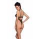 Еротичний боді з малюнком Passion LOVELIA BODY L/XL, black 102613 фото 2