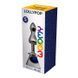 Металева анальна пробка Wooomy Lollypop Double Ball Metal Plug Blue S, діаметр 2,8см, довжина 8,5см 105399 фото 3