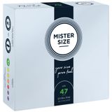 Презервативи Mister Size - pure feel - 47 (36 condoms), товщина 0,05 мм 105963 фото