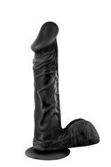 Фалоімітатор Real Body &mdash; Real Tony Black, TPE, діаметр 3,5 см 103793 фото