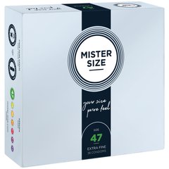 Презервативы Mister Size - pure feel - 47 (36 condoms), толщина 0,05 мм 105963 фото