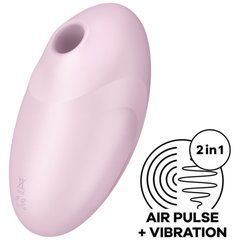 Вакуумний стимулятор з вібрацією Satisfyer Vulva Lover 3 Pink 105758 фото