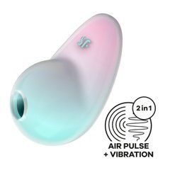 Вакуумний стимулятор з вібрацією Satisfyer Pixie Dust Mint/Pink 106993 фото