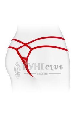 Трусики-стринги Fashion Secret MYLENE Red с двойной линией бедра 101082 фото
