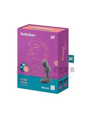 Смарт массажер простаты Satisfyer Deep Diver Grey 104046 фото