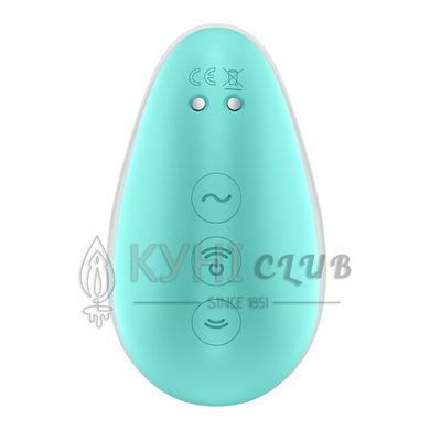 Вакуумний стимулятор з вібрацією Satisfyer Pixie Dust Mint/Pink 106993 фото