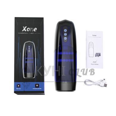 Интерактивный смарт мастурбатор Magic Motion Xone, имитация фрикций, 10 режимов, турбо-кнопка 106190 фото
